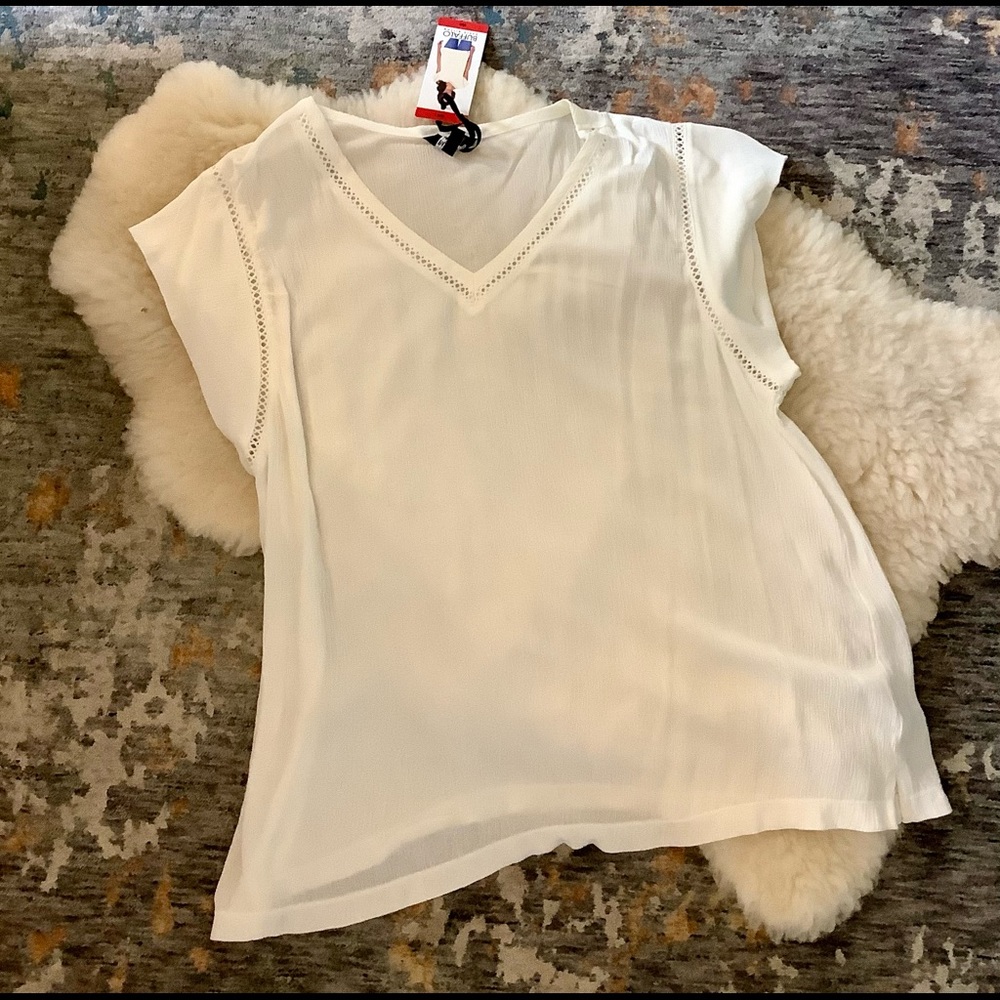 NWT White Blouse